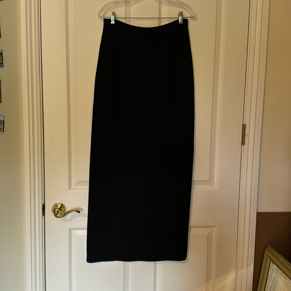 St. John Basics Midi/Maxi Knit Skirt